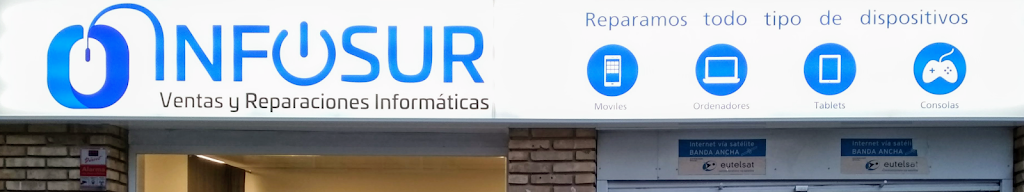 Infosur: reparaciones informatica, electronica y moviles en Huelva