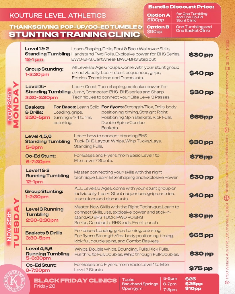  KOUTURE LEVEL ATHLETICS