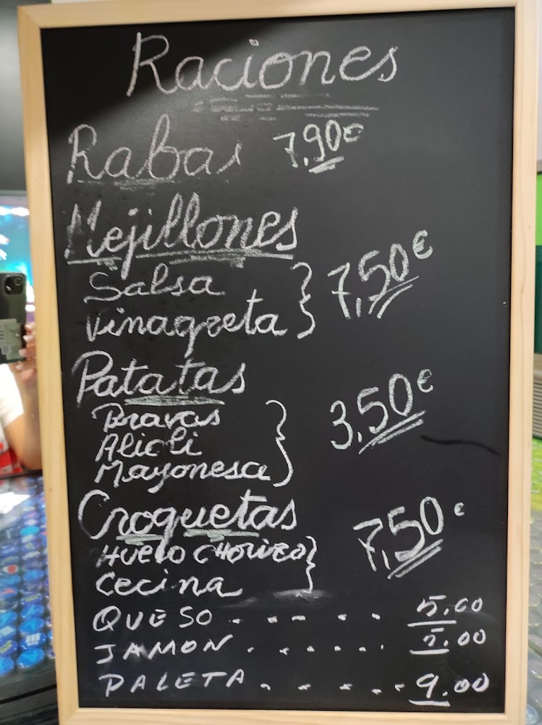Cafe Bar Astoria — Carta
