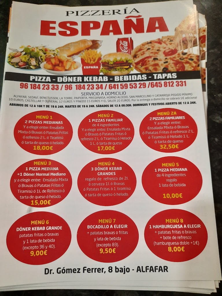 Pizzeria Kebab Espana — Del propietario