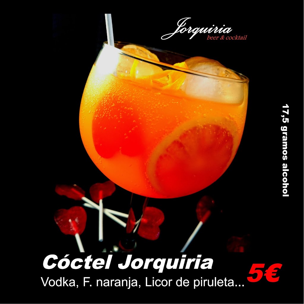JORQUIRIA Lounge - beer & cocktail — Carta