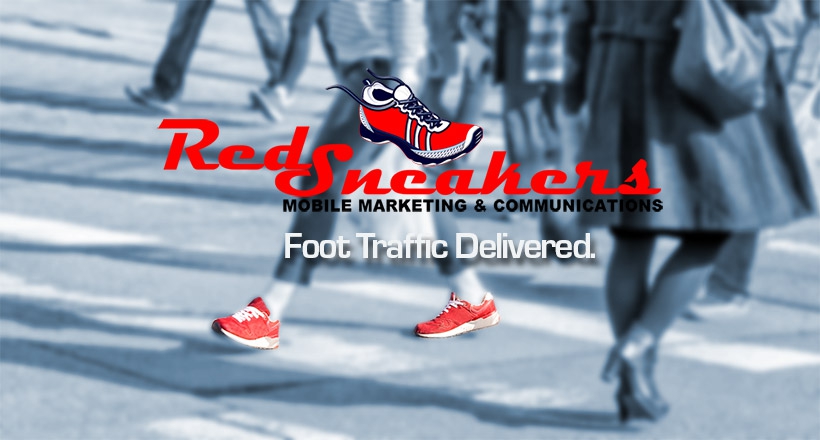 Red Sneakers Mobile Marketing