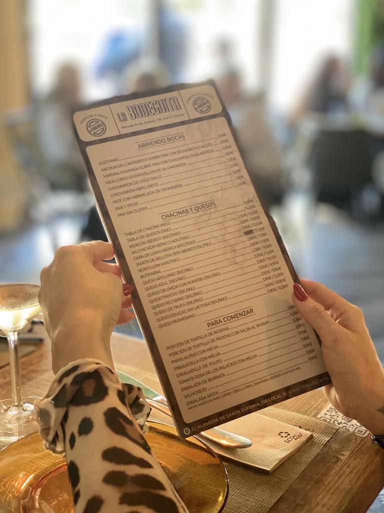 Bar Sapiens — Carta