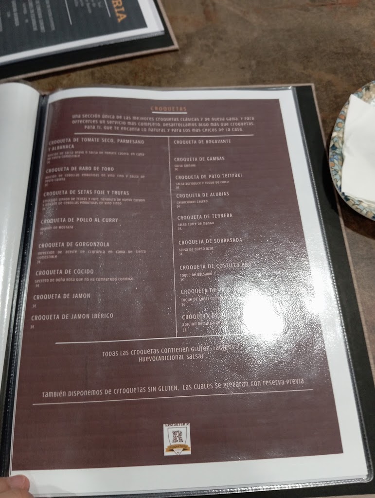 La Roqueteria — Carta