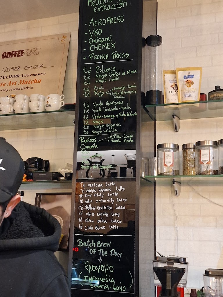 Guayoyo specialty Coffee Roastery — Carta