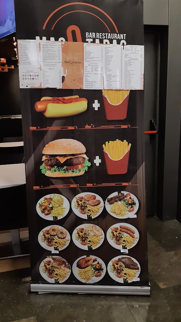 Mas Q Tapas — Carta