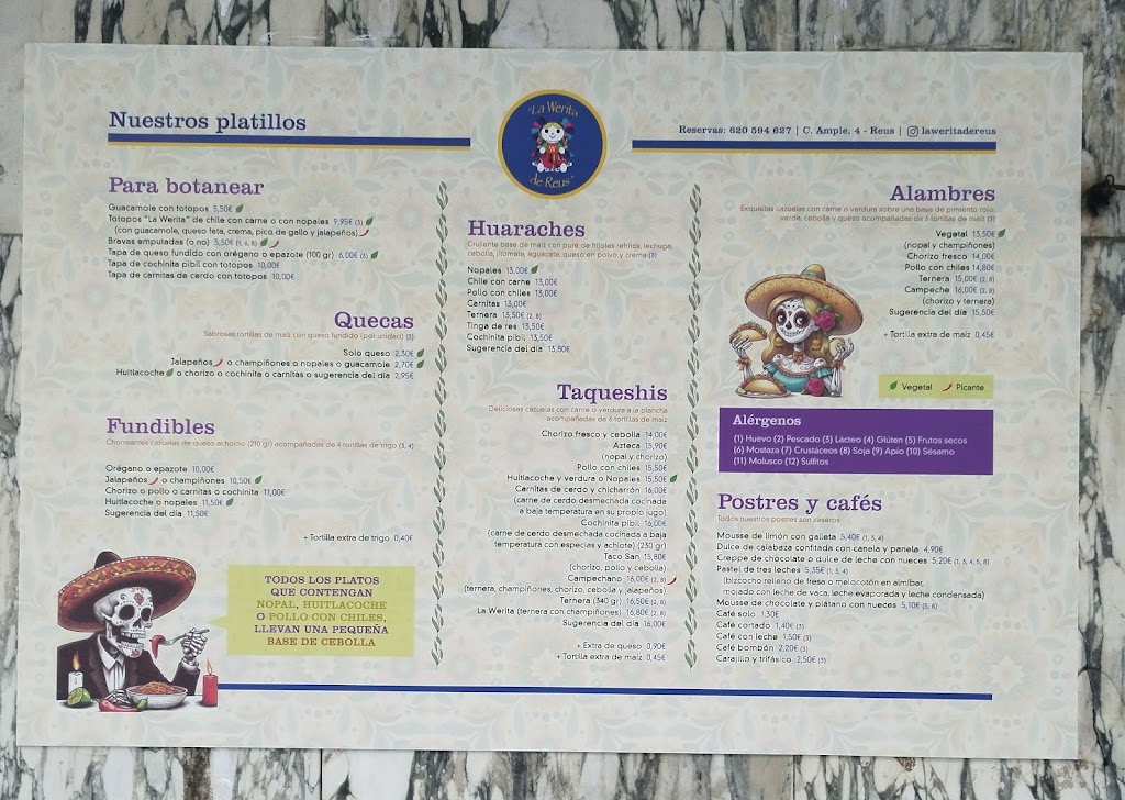 La Werita de Reus — Carta