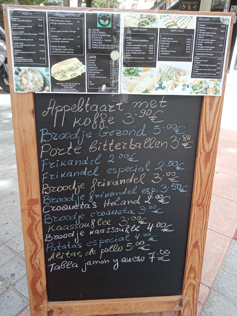 Bar simple — Carta