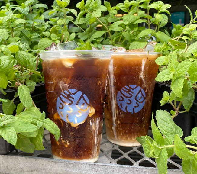 Iced coffee