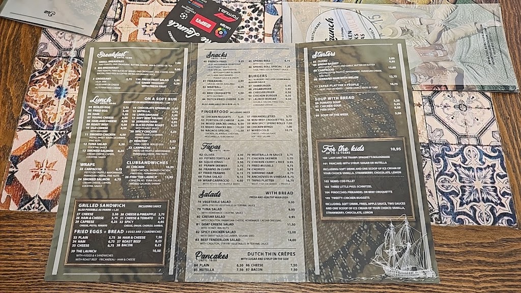 The Launch - Grand Cafe - Restaurante — Carta