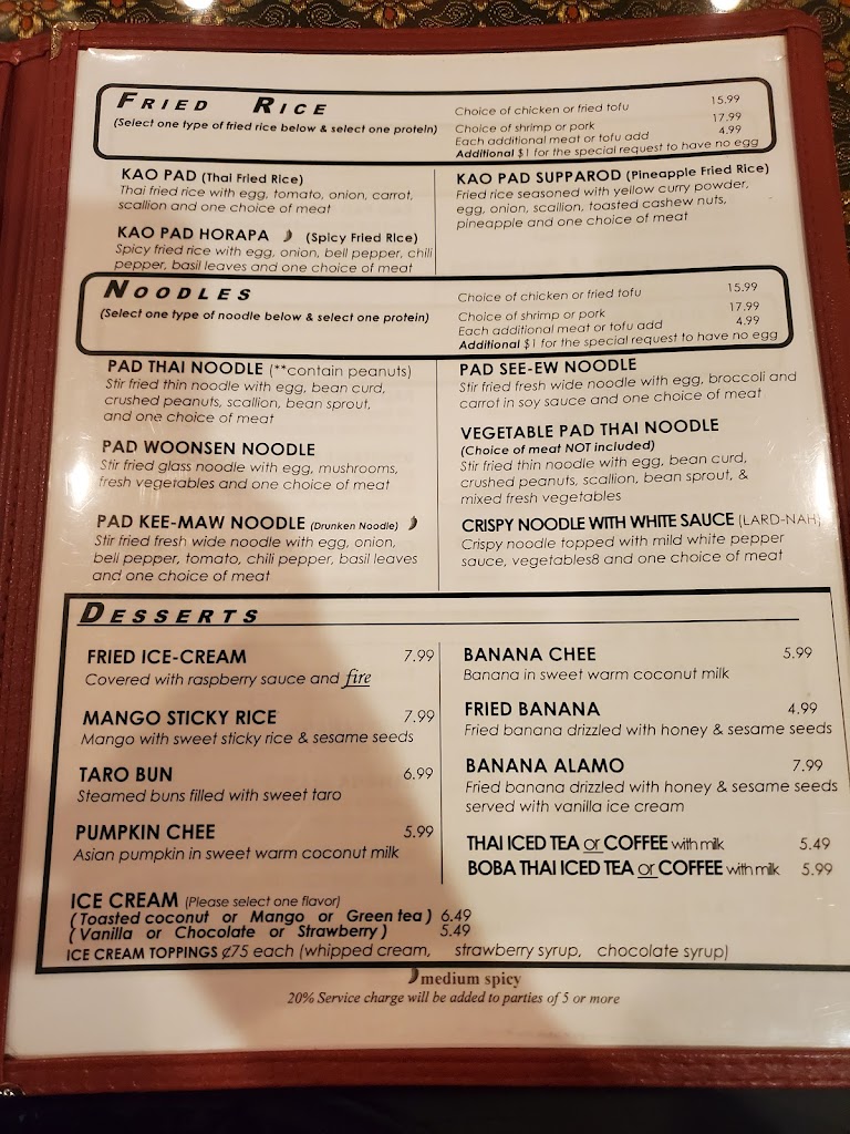 TY Thai Cuisine