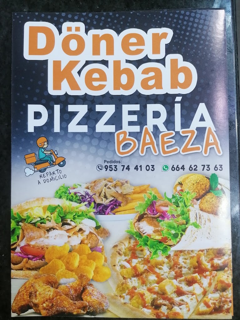 Doner Kebab Y Pizzeria — Carta