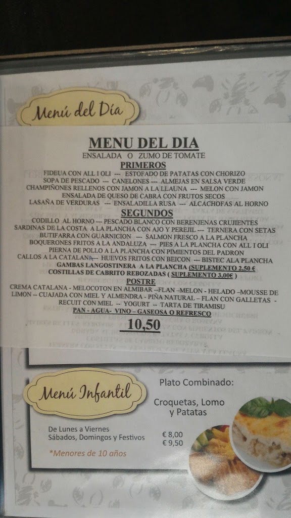 La Cuina d'en Manel — Carta
