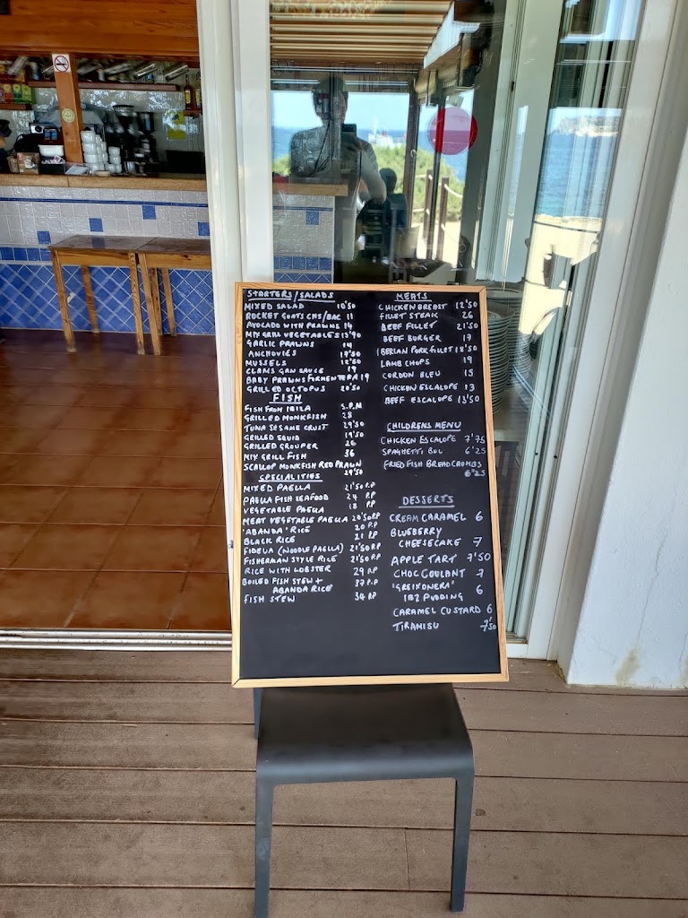 Ses Roques Restaurant — Carta