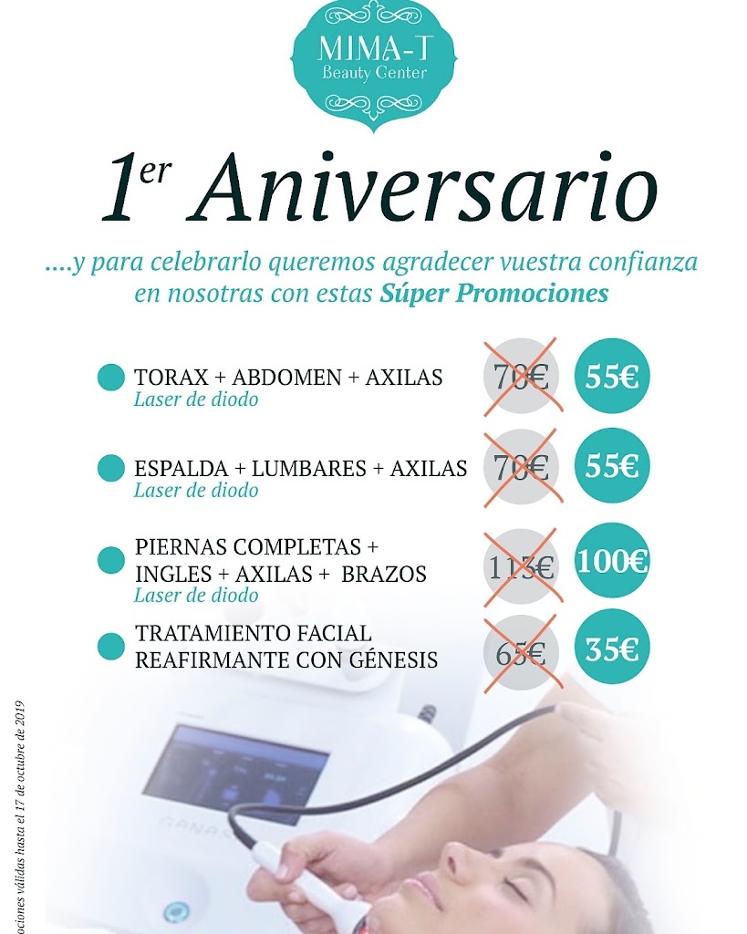 Mima-t Beauty Center — Carta