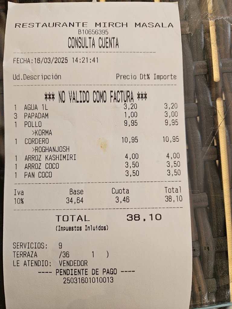 Mirch Masala — Mas recientes