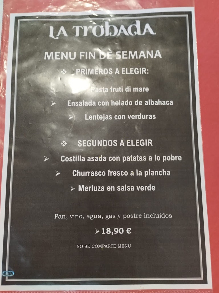 La Trobada Utebo — Carta