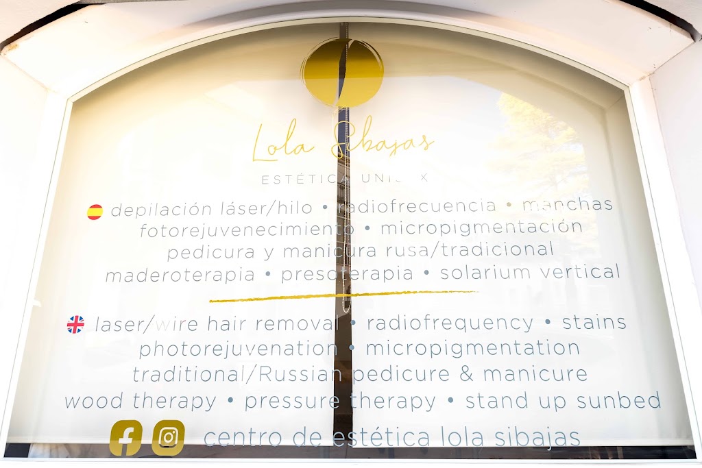 Centro de Estetica Lola Sibajas — Carta