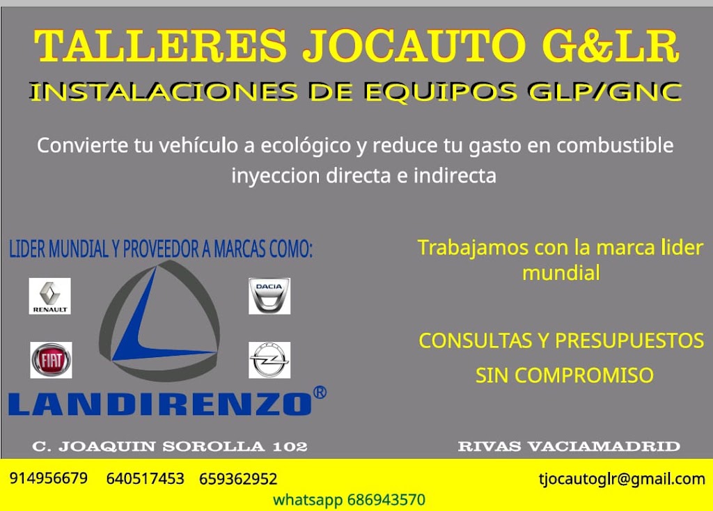 JOCAUTO G&LR, E.S.P.J. — Del propietario
