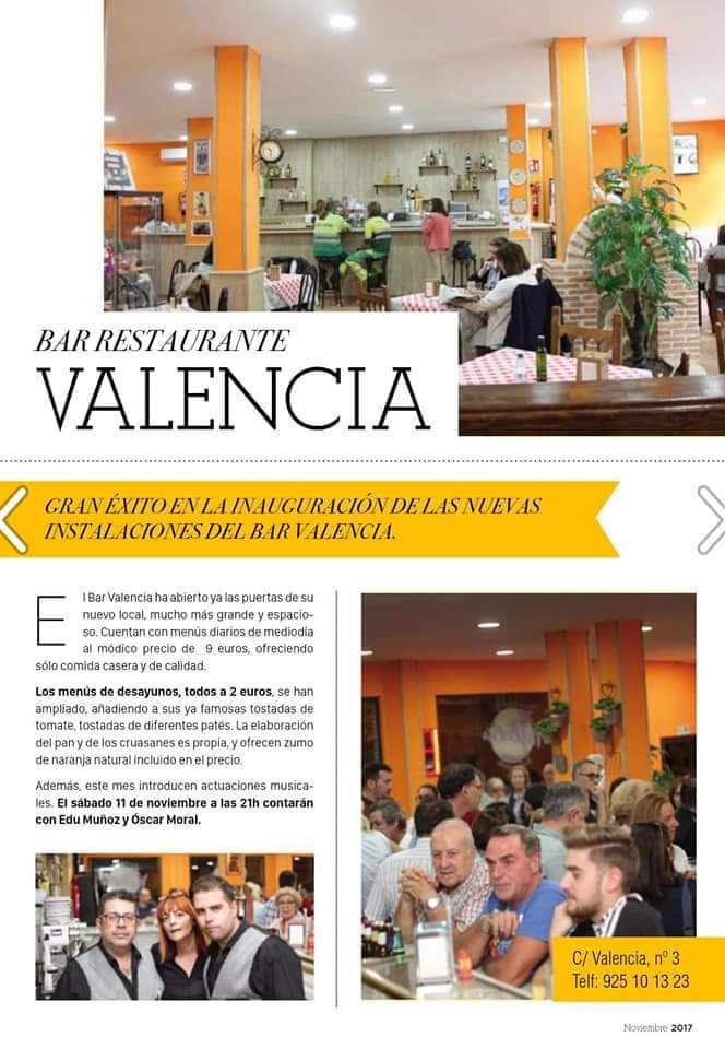 Nuevo Valencia — Del propietario