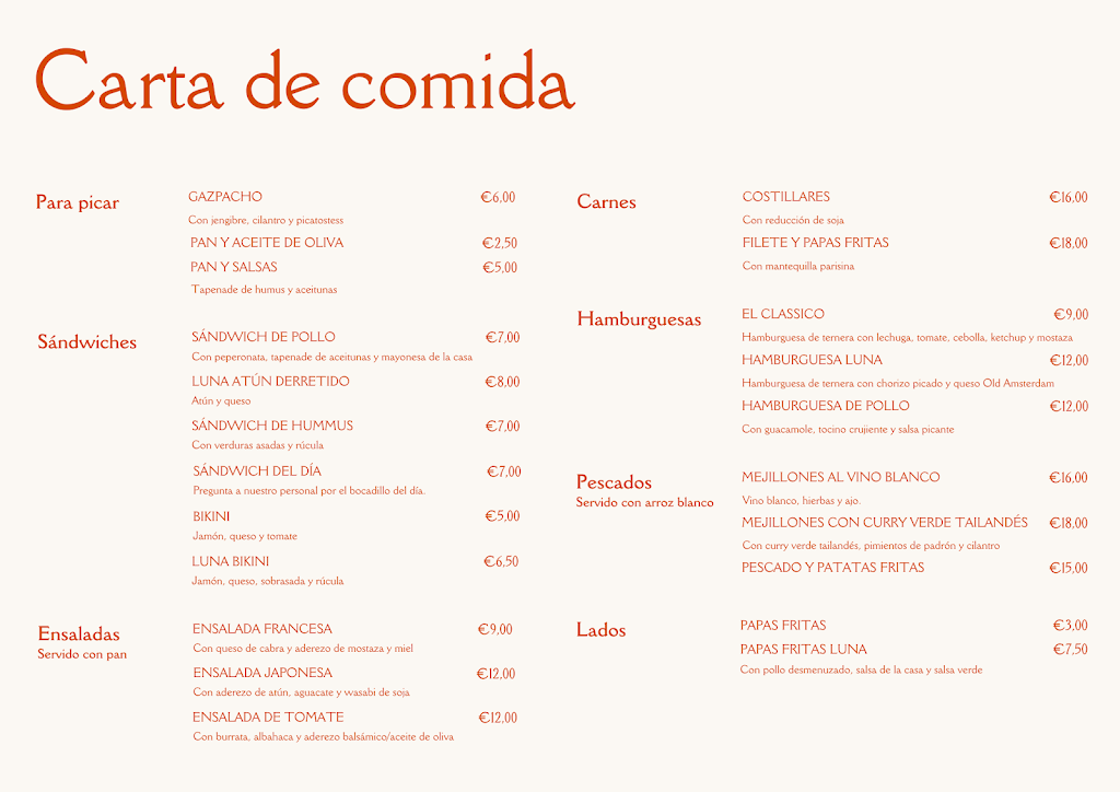 Beach Club Luna — Del propietario