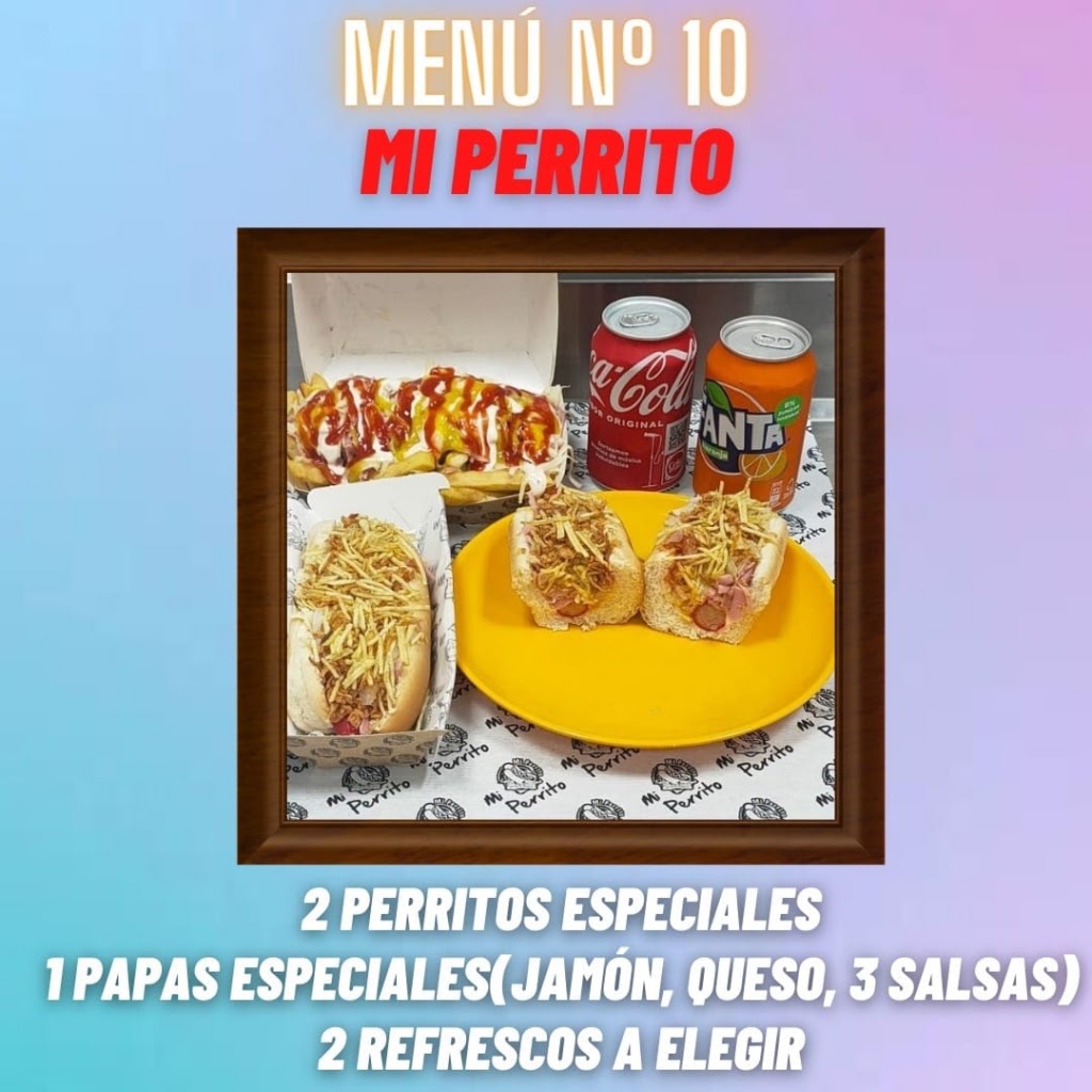 Hamburgueseria Mi Perrito Candelaria — Carta