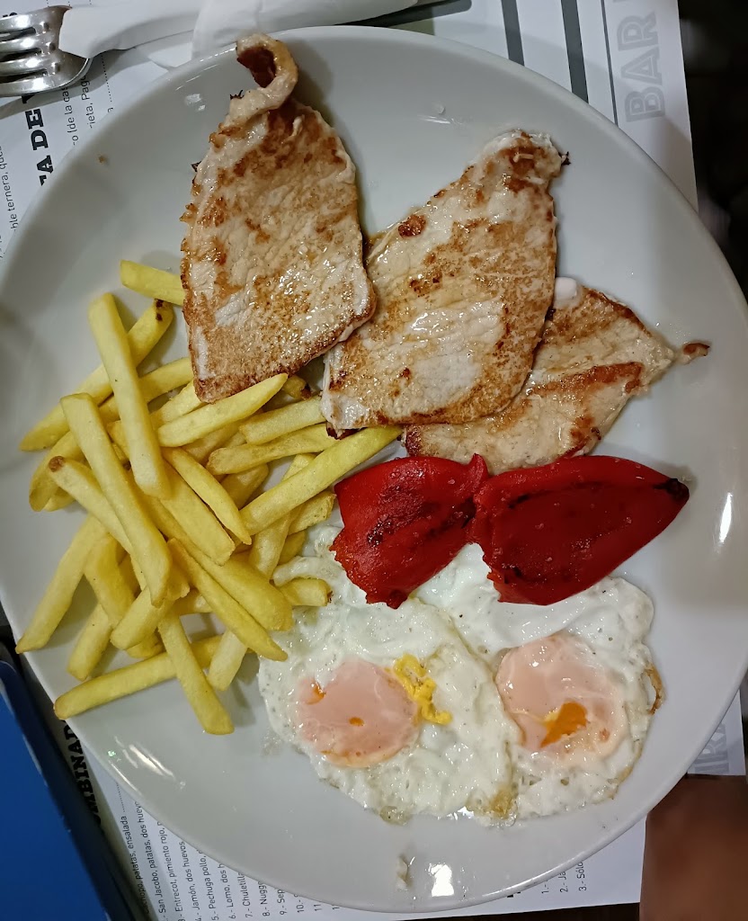 Bar cafeteria Irantzu1 — Papas fritas