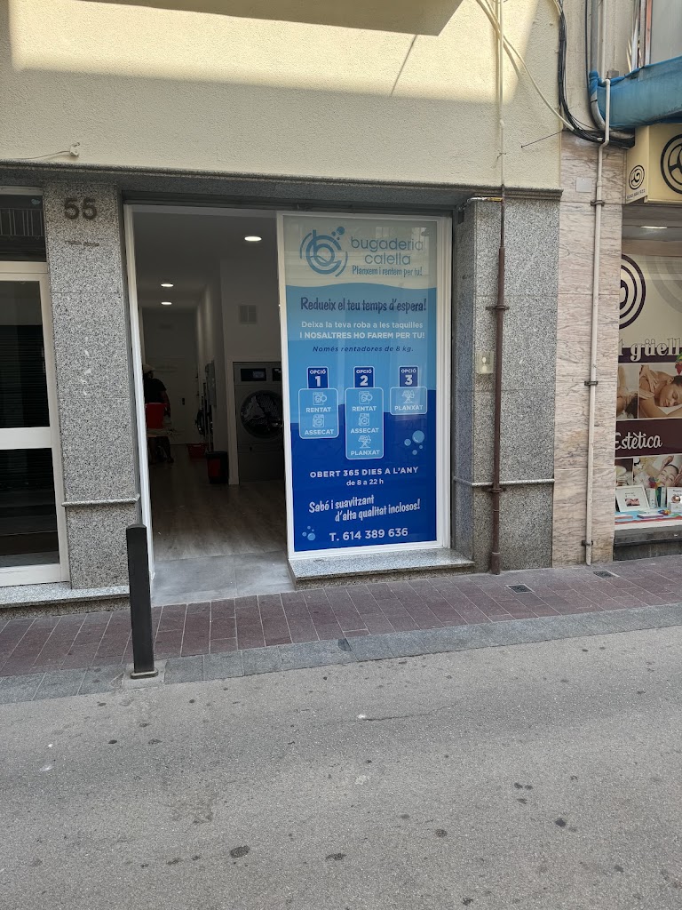 Lavanderia autoservicio Bugaderia Calella