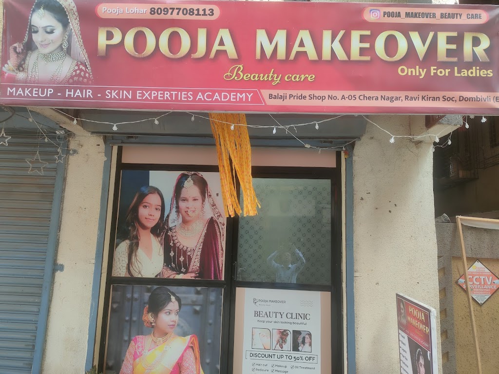 Pooja Makeover Salon Academy Bridal Studio