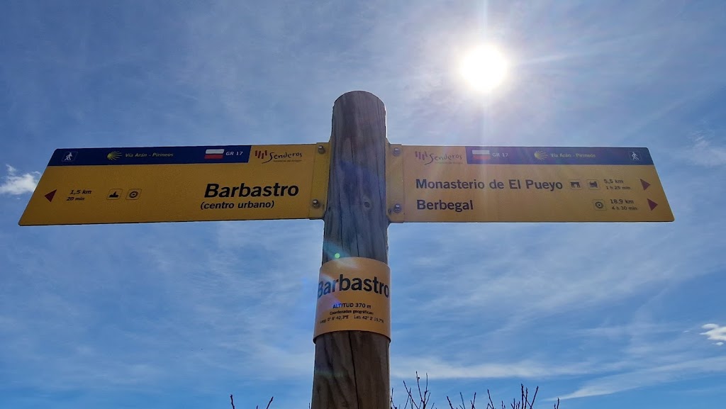 GR 17 - Barbastro-Berbegal