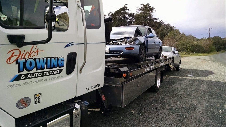 Towing service in Prunedale