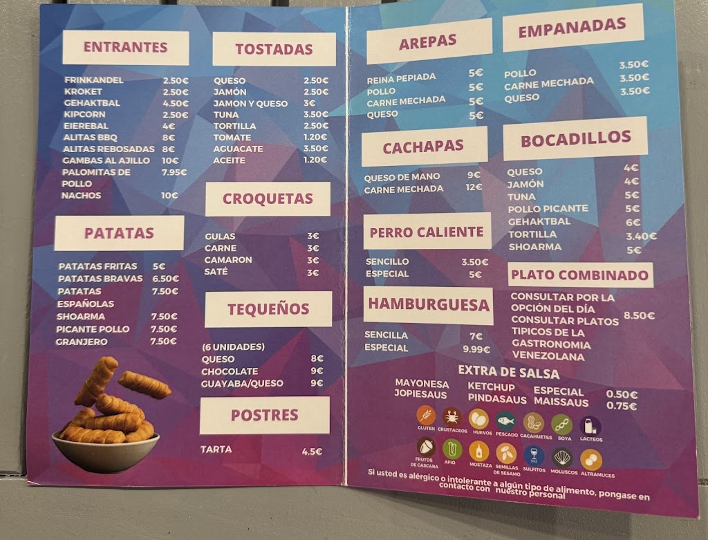 Jackys Bar — Carta
