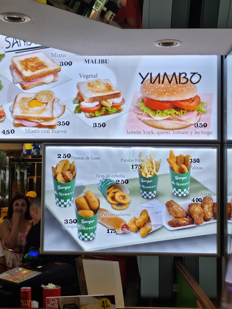 Burger Mc Queen's — Carta