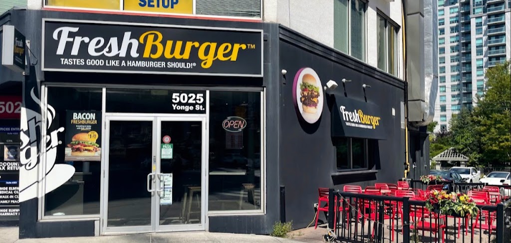 Fresh Burger Yonge st in North-York