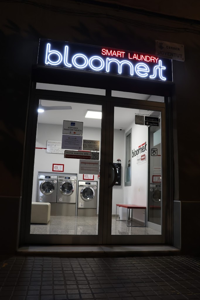 Lavanderia autoservicio Bloomest Hospitalet-Collblanc