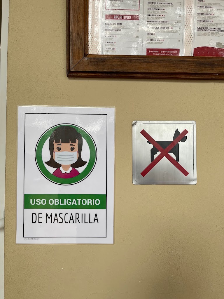 Valencia Camper Bar — Carta