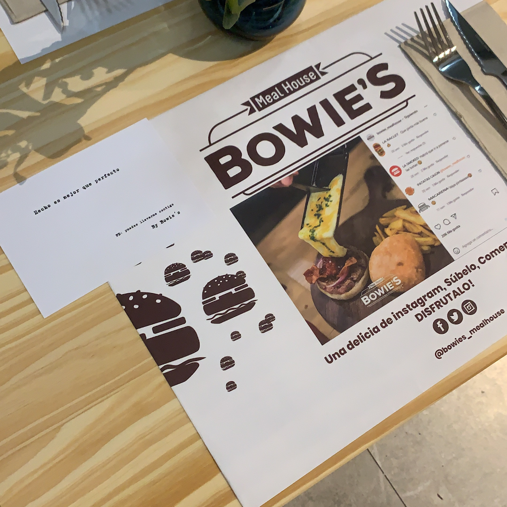 Bowie's Logrono — Carta