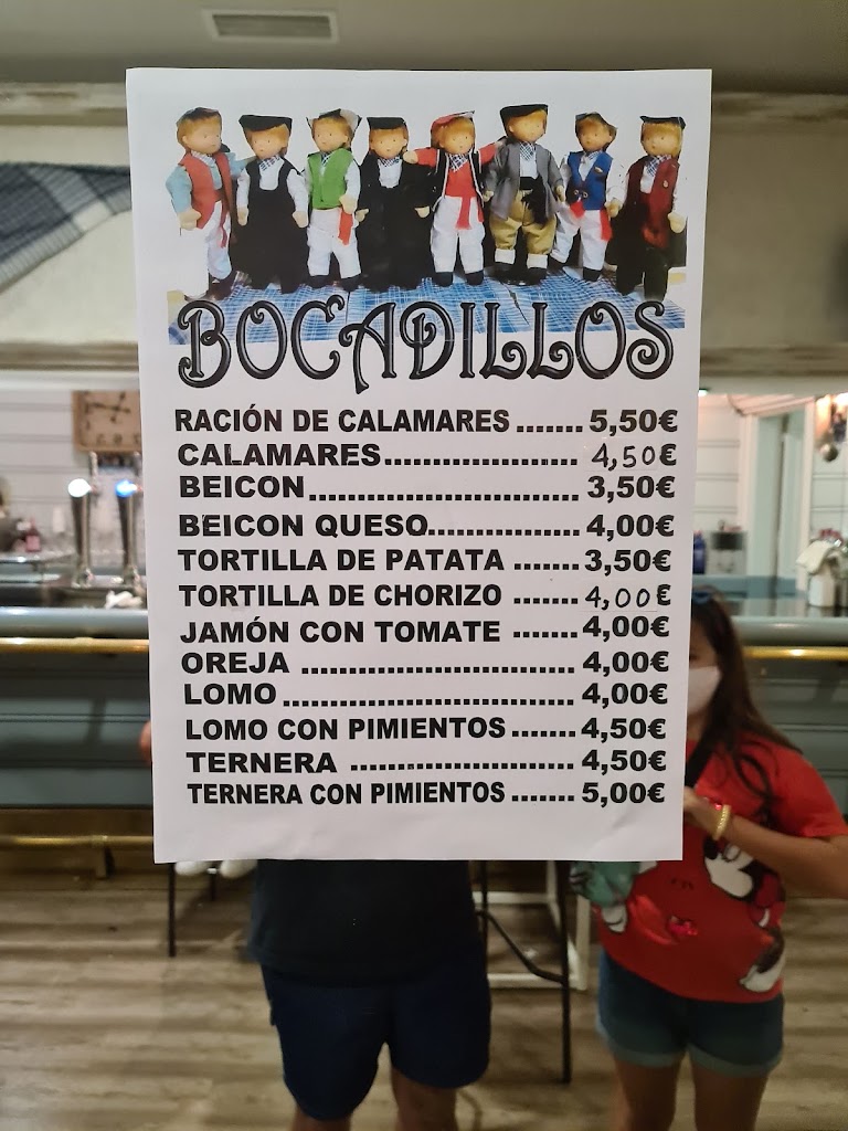 Bar El Chicote — Carta