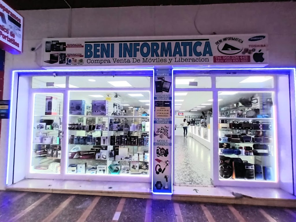 BENI INFORMATICA reparacion de moviles