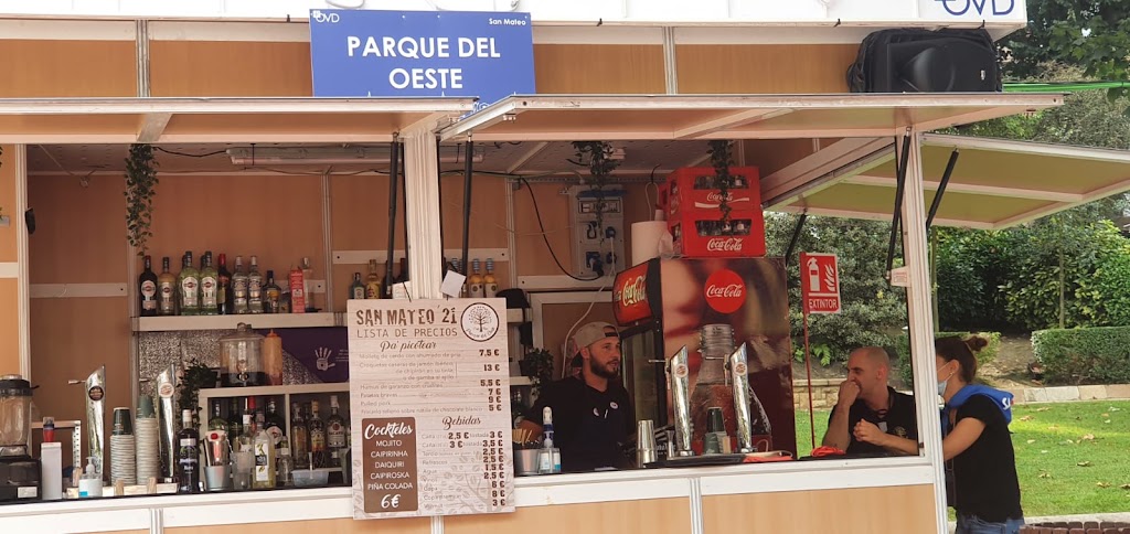 Cafe Bar Parque del Oeste — Carta