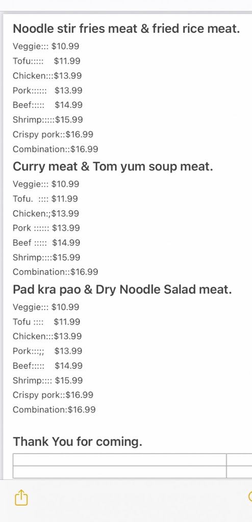 Karen Thai Food