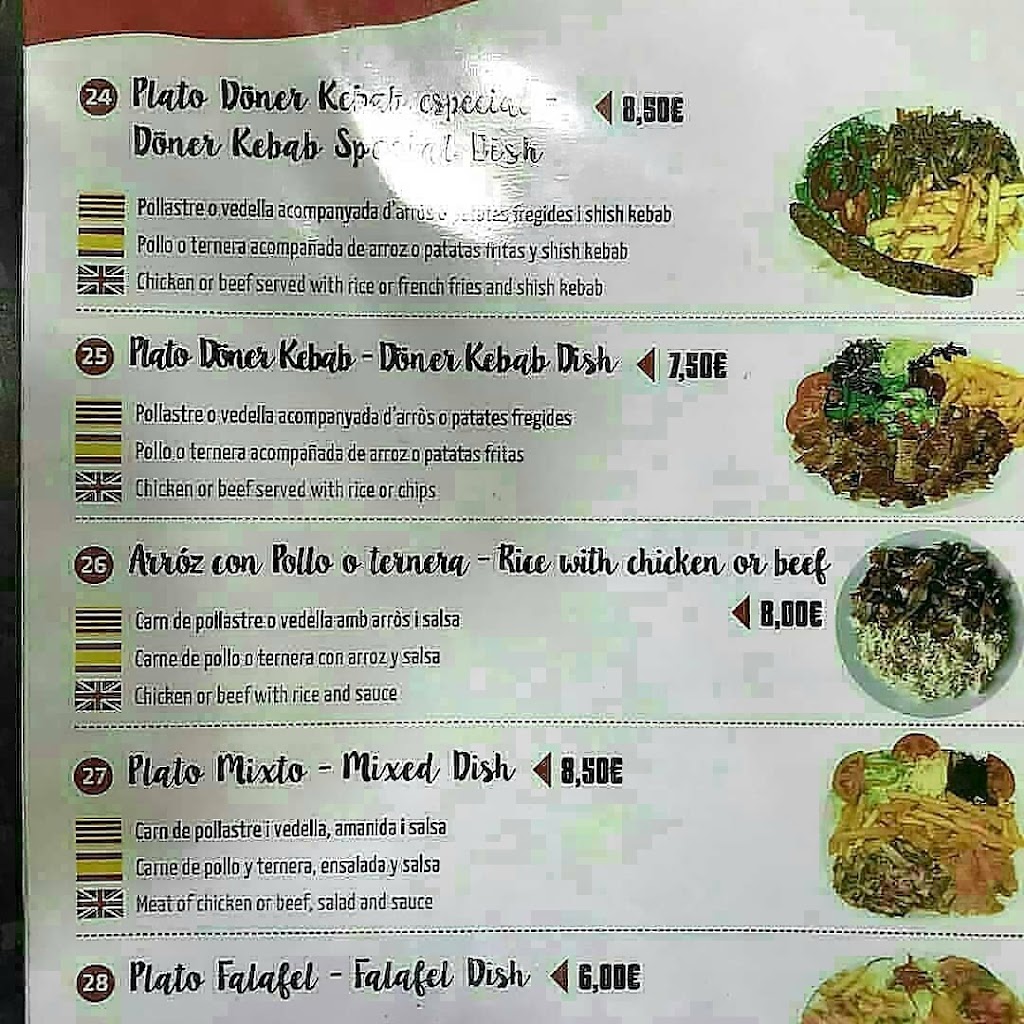 Malgrat Doner Kebab 1 — Carta