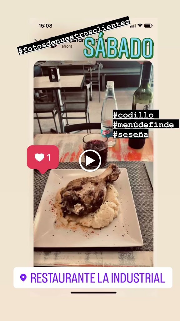 Restaurante La Industrial — Videos