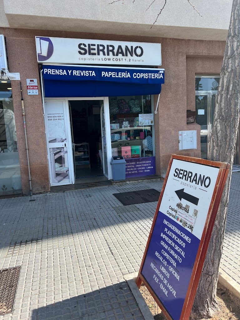 Copisteria Low Cost cadiz (Varela) papeleria Serrano