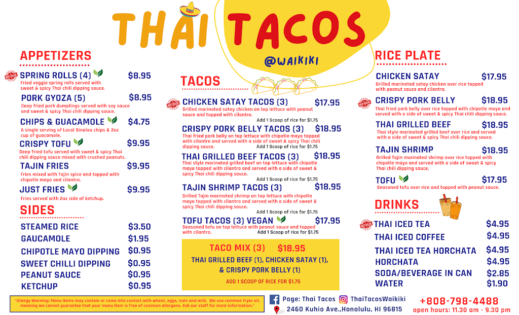 THAI TACOS @WAIKIKI