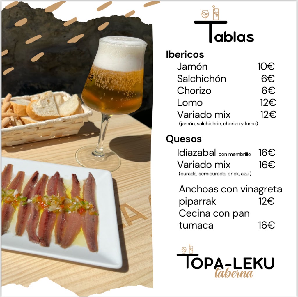 Topa-leku — Carta