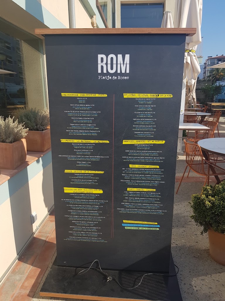 ROM Restaurant — Carta