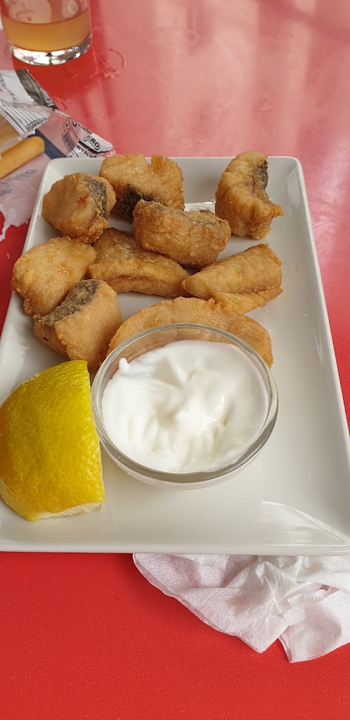 Cerveceria La Rubia — champinones fritos