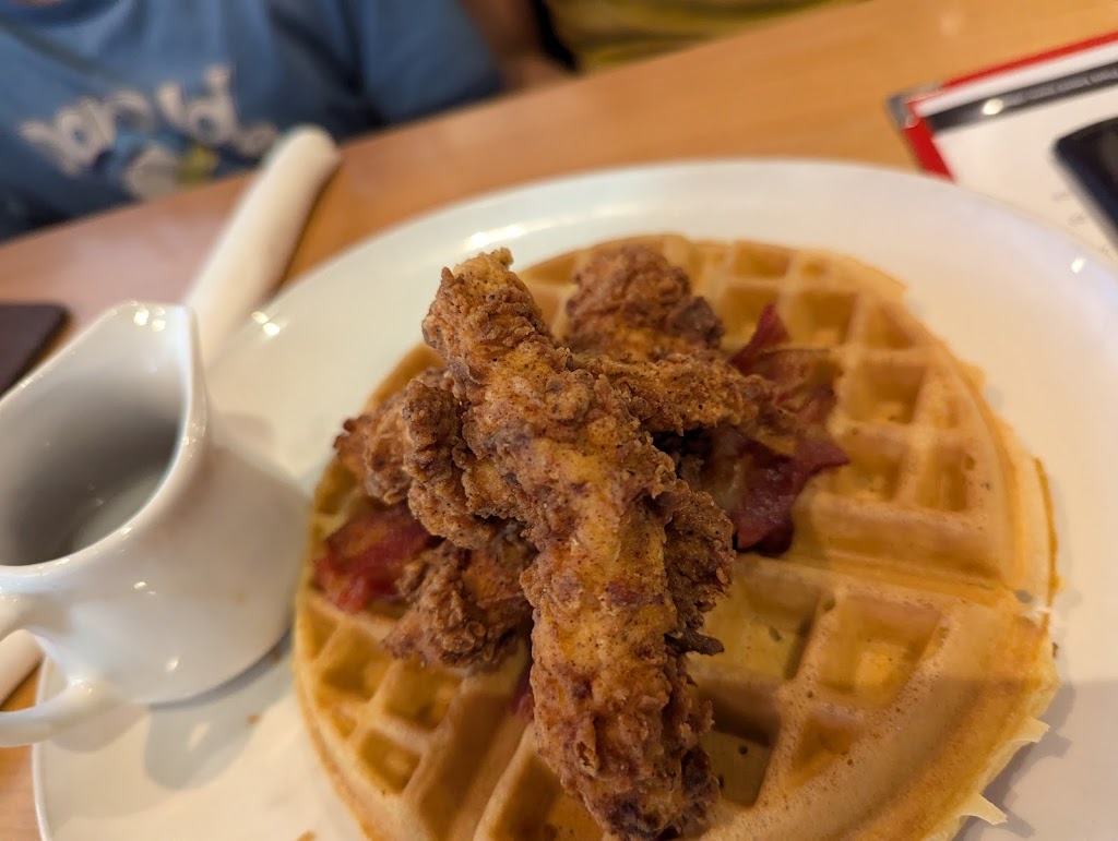 Chicken and waffles