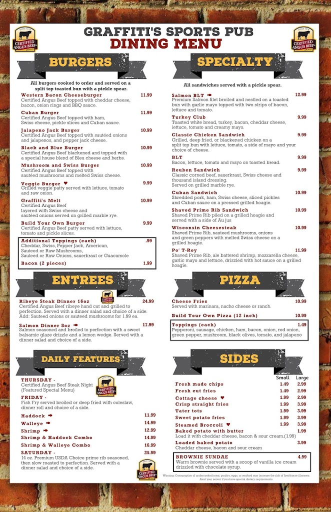  Graffiti's Sports Pub